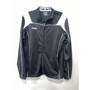 Asics‎ Mens Zip Up Coat Size XS Black